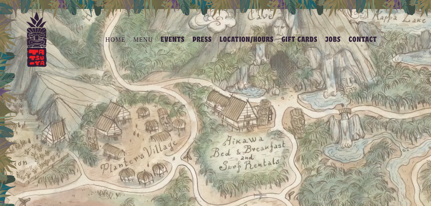Illustrated fantasy map with winding paths and clusters of small buildings.